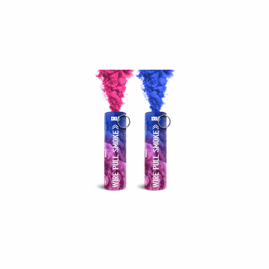 ENOLA GAYE WP40 Wire Pull® Smoke Grenade GENDER REVEAL
