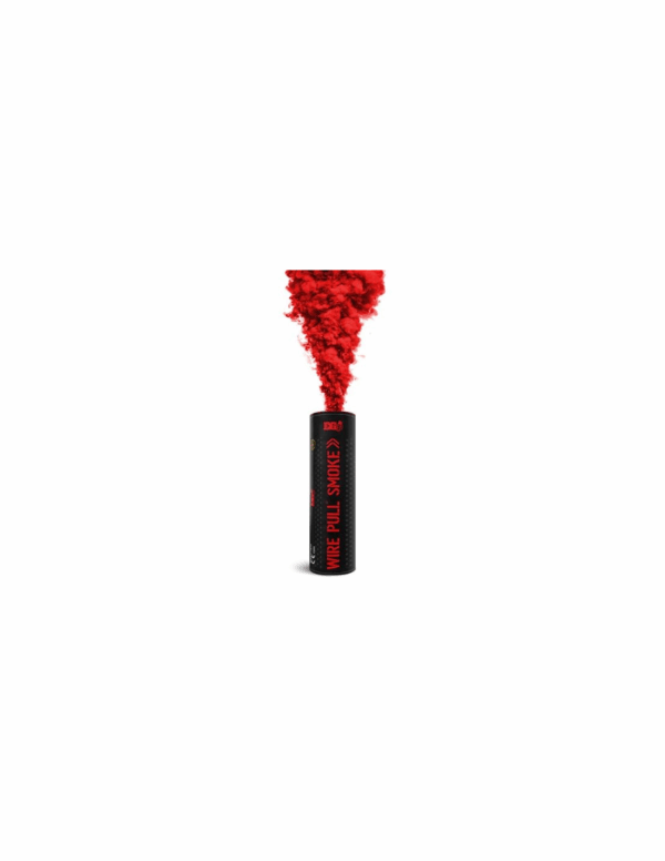 ENOLA GAYE WP40 Wire Pull® Smoke Grenade - rossa
