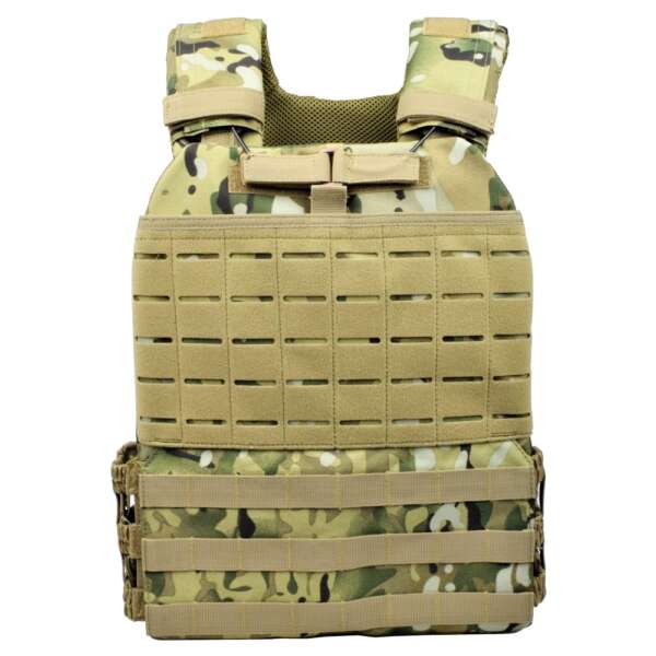 EXAGON TACTICAL VEST PLATE CARRIER MULTICAM (EX-VT473M) - immagine 2