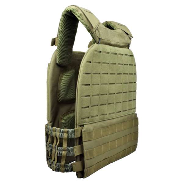 EXAGON TACTICAL VEST PLATE CARRIER OLIVE DRAB (EX-VT473V) - immagine 3