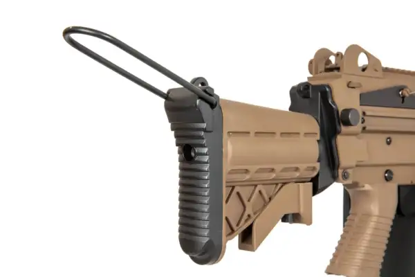 Specna Arms Replica della mitragliatrice SA-46 CORE Marrone chiaro - immagine 4