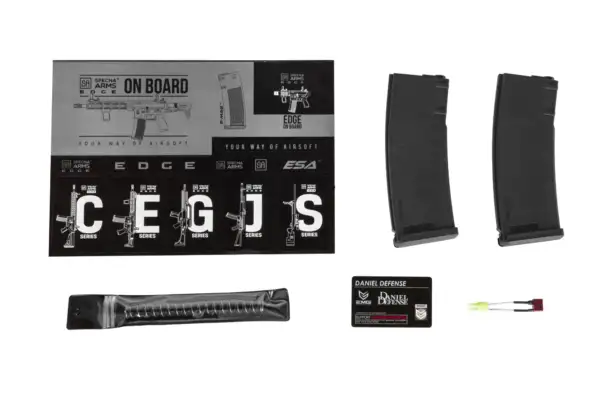 Specna Arms Daniel Defense® SA-E28 RIS III 14,5'' EDGE™ HAL ETU™ Grigio Acciaio - immagine 9