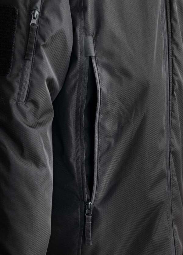 DEFCON 5 GIACCA PARKA ADVANCED  NERO-OD-BLU - immagine 3