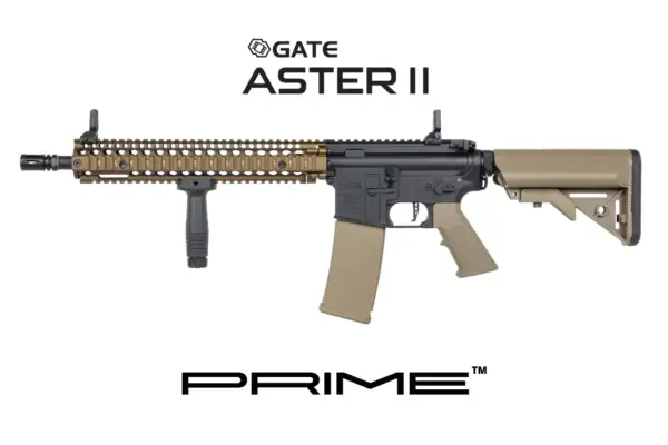 Specna Arms Daniel Defense MK18 SA-P26 Prime Carabina Aster II ETU ASG con motore brushless Chaos Bronze