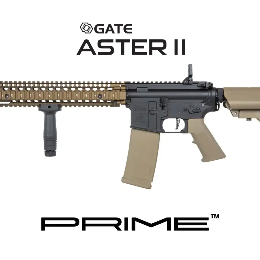 Specna Arms Daniel Defense MK18 SA-P26 Prime Carabina Aster II ETU ASG con motore brushless Chaos Bronze