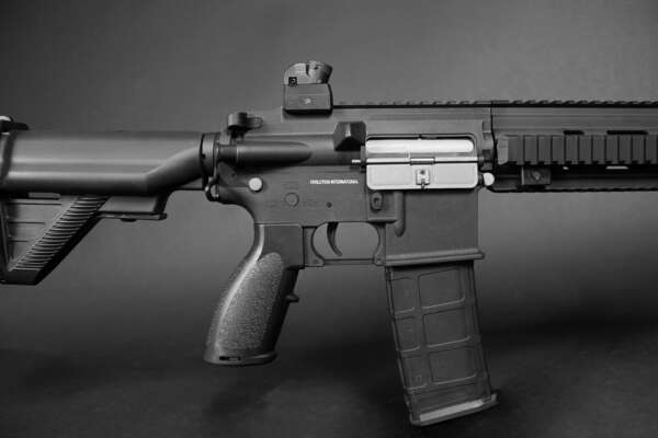 EVOLUTION E-416 CQB BLACK CARBONTECH ETS II - immagine 4
