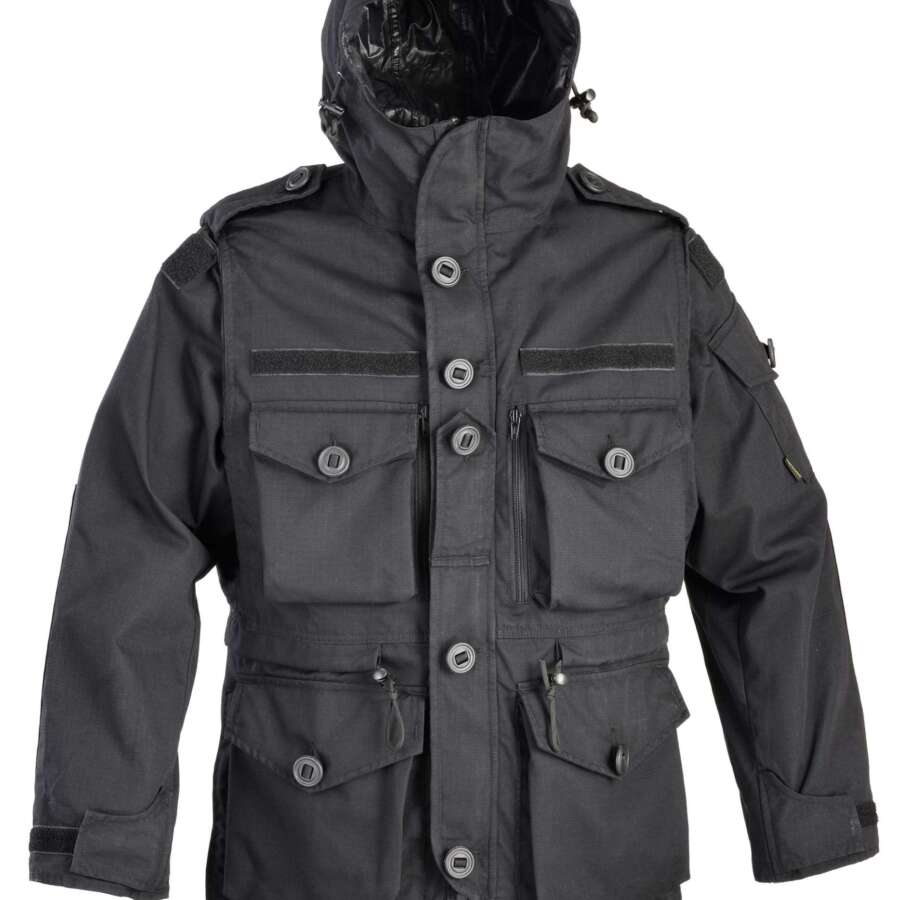 DEFCON 5 GIACCA SAS SMOKE IDROREPELLENTE - NERO, S