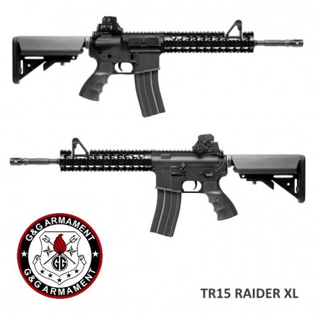 G&G FUCILE ELETTRICO SCARRELLANTE NERO RAIDER XL (GG29SCB)