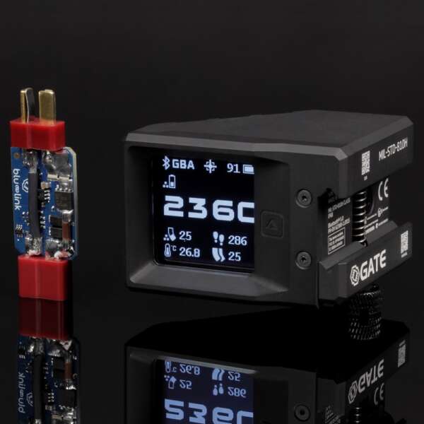 GATE STATUS TACTICAL COMPUTER CON BLU-LINK NERO (STA-1A-KMB) - immagine 8