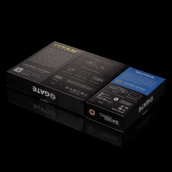 GATE TITAN V2 EXPERT BLU SET CAVI ANTERIORI (TTN2-EBF) - immagine 2