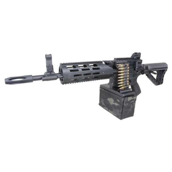 G&G FUCILE ELETTRICO CM16 LMG STEALTH (GG-CM16LMGS) - immagine 2