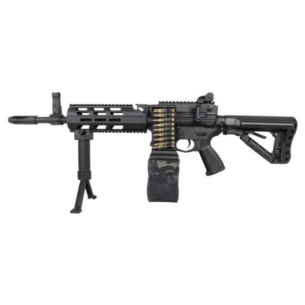 G&G FUCILE ELETTRICO CM16 LMG STEALTH (GG-CM16LMGS) - immagine 3