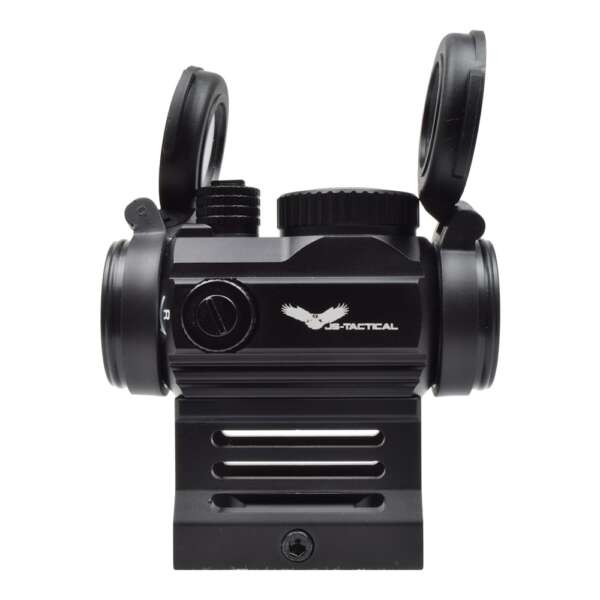 JS-TACTICAL RED DOT SIGHT CON RIALZO 1" NERO (JS-BD02) - immagine 5