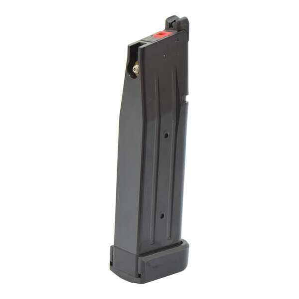 GOLDEN EAGLE CARICATORE A CO2 25 COLPI PER SERIE HI-CAPA NERO (MC-28) - immagine 3