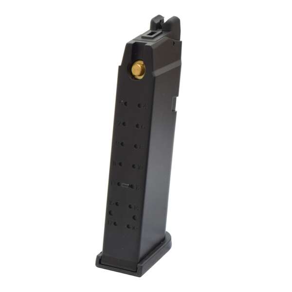 GOLDEN EAGLE CARICATORE A GAS 23 COLPI PER SERIE G17 NERO (MC-168) - immagine 3