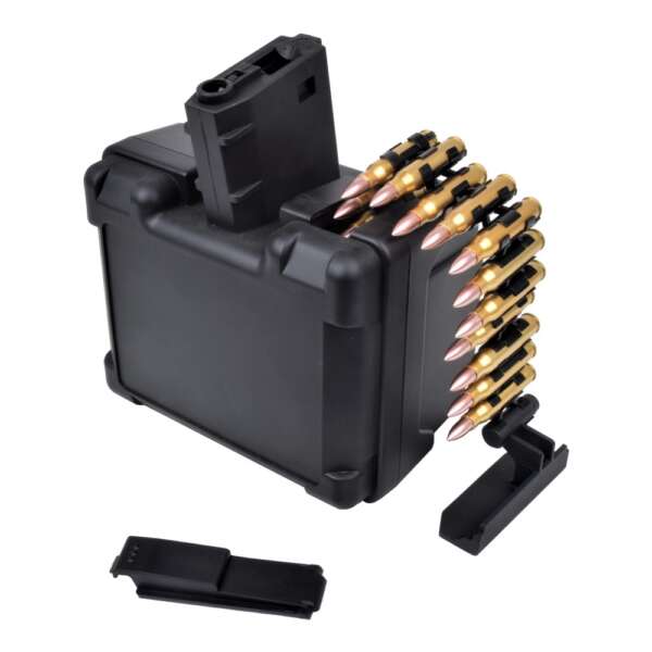 GOLDEN EAGLE CARICATORE ELETTRICO 2600 COLPI PER LMG (M-601) - immagine 2