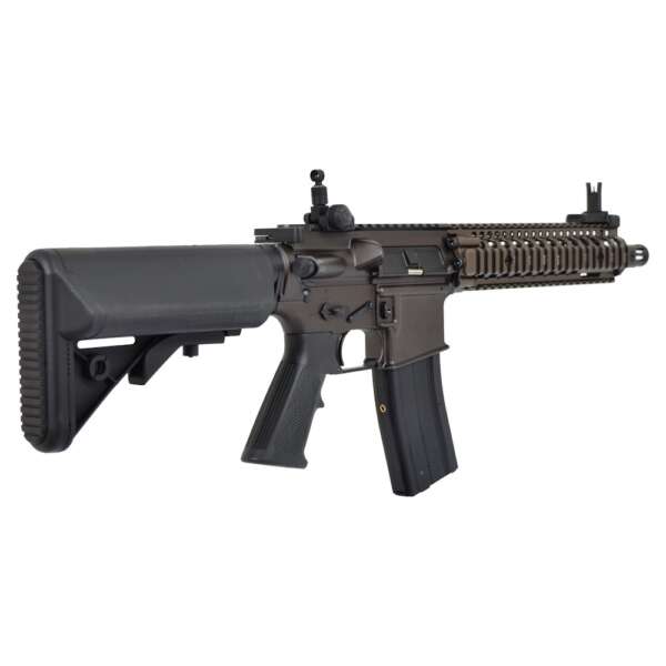 GOLDEN EAGLE FUCILE A GAS DANIEL DEFENSE MK18 TWO-TONE NERO (GE-6593MTT) - immagine 7