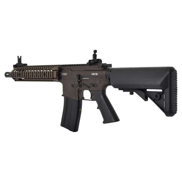GOLDEN EAGLE FUCILE A GAS DANIEL DEFENSE MK18 TWO-TONE NERO (GE-6593MTT) - immagine 8