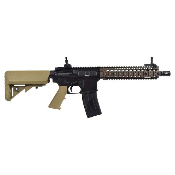 GOLDEN EAGLE FUCILE A GAS DANIEL DEFENSE MK18 TWO-TONE NERO/TAN (GE-6593MT) - immagine 5