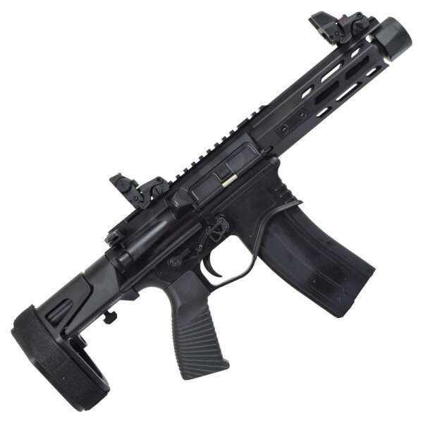 GOLDEN EAGLE FUCILE A GAS M4 6.5" NERO (GE-6592M) - immagine 6