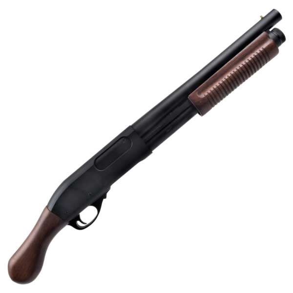 GOLDEN EAGLE FUCILE A POMPA A GAS SHORT VERO LEGNO (GE-M870SW) - immagine 3