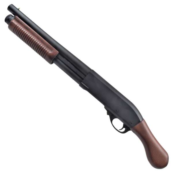 GOLDEN EAGLE FUCILE A POMPA A GAS SHORT VERO LEGNO (GE-M870SW) - immagine 5
