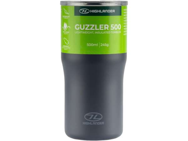 HIGHLANDER Guzzler 500 Tumbler (insulated) CHARCOAL - immagine 3