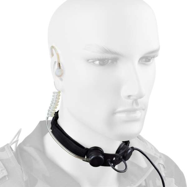 WOSPORT LARINGOFONO E AURICOLARE NERO (WO-HD07MIC)