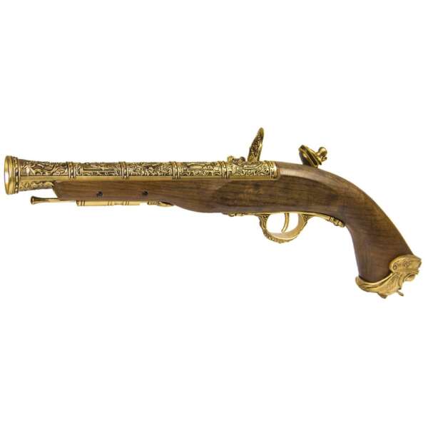 HFC PISTOLA A CO2 FLINTLOCK GOLD (HG 502GOLD-CO2) - immagine 2