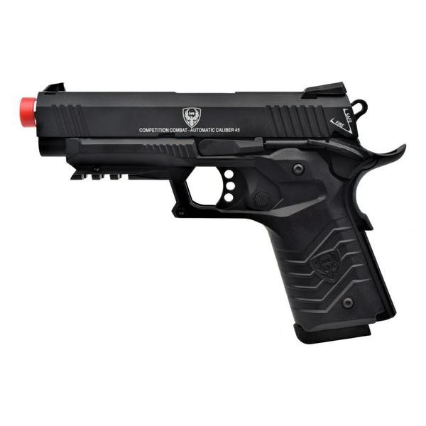 HFC  PISTOLA A GAS 1911 CUSTOM TYPE BLACK (HG 171B)