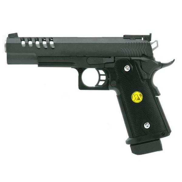 WE HI-CAPA 5.1 TYPE K BLACK FULL METAL GAS SCARRELLANTE   (GGB 311TM)