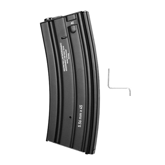 UMAREX HK416 CARICATORE A5 AEG 320 COLPI AD ALTA CAPACITÀ
