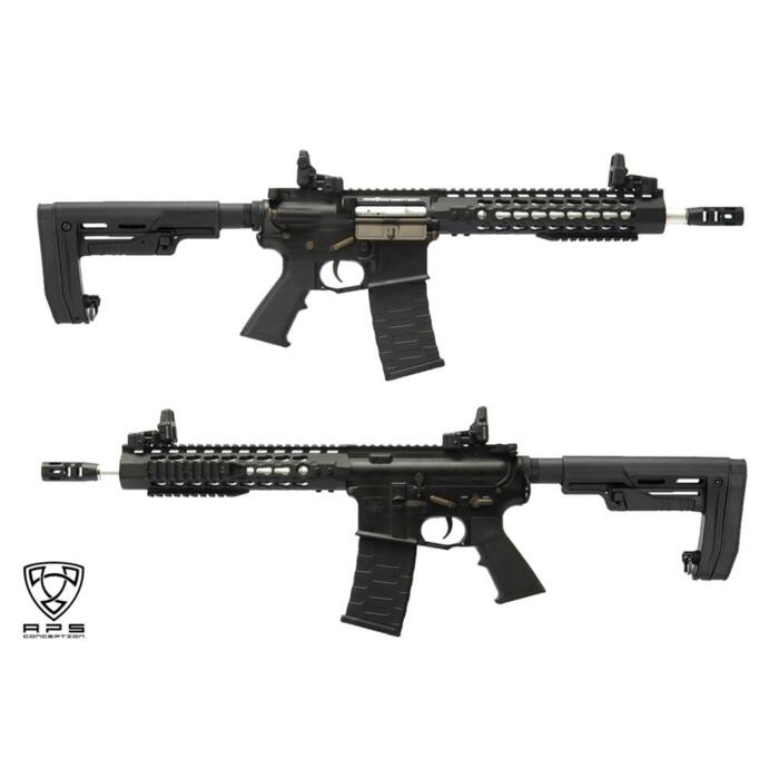 M4 ASR114 COMBAT BLACK BLOWBACK RS-2 SPIDER APS (APS-AP-114-B)