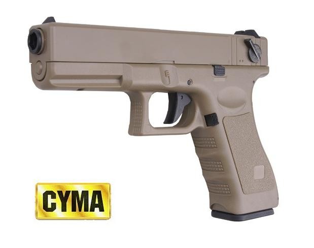 CYMA PISTOLA ELETTRICA GLOCK G18C AEP TAN (CM030T)