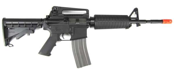 G&G FUCILE ELETTRICO GR16 CARBINE PLASTIC BLOW BACK NERO (GG16SCB) - immagine 2