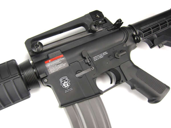 G&G FUCILE ELETTRICO GR16 CARBINE PLASTIC BLOW BACK NERO (GG16SCB) - immagine 5