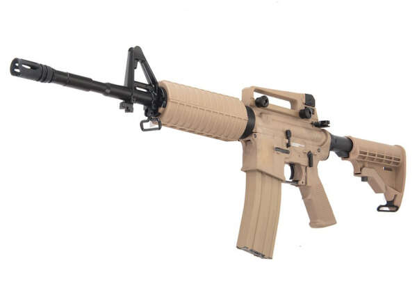 G&G FUCILE ELETTRICO GR16 CARBINE PLASTIC BLOW BACK TAN (GG16SCT)
