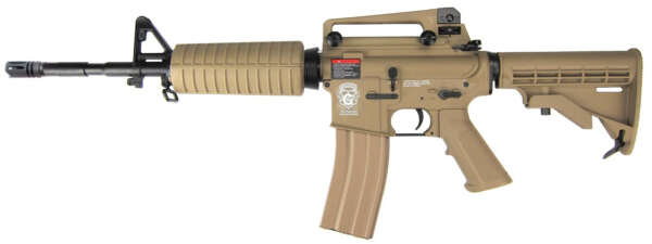 G&G FUCILE ELETTRICO GR16 CARBINE PLASTIC BLOW BACK TAN (GG16SCT) - immagine 3