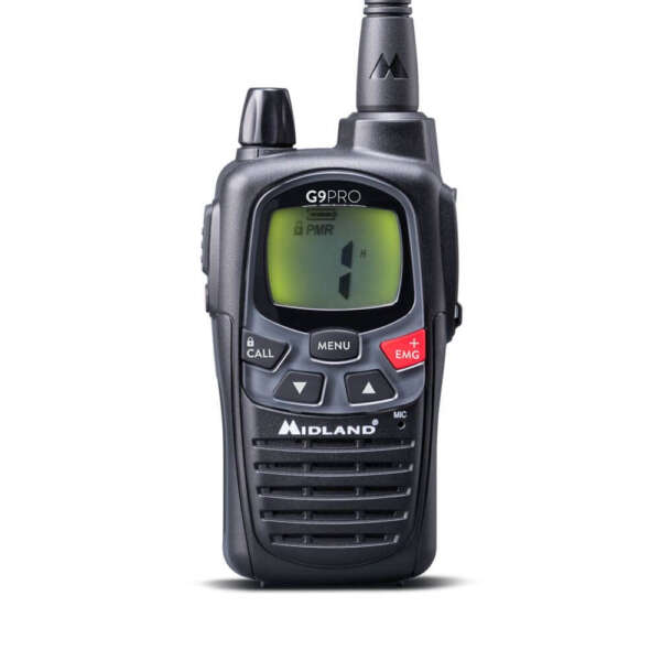 MIDLAND G9 PRO - ALTE PRESTAZIONI SINGOLA NERA BIBANDA PMR446/LPD - immagine 5