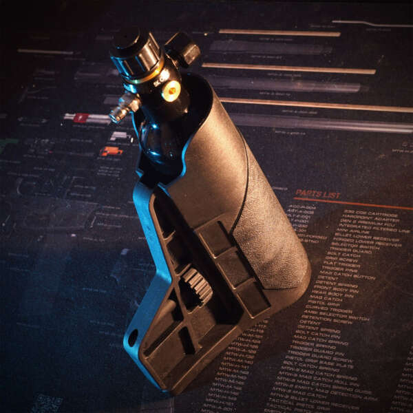 WOLVERINE AIRSOFT WRAITH X per  MTW WITH TANK STOCK (ONLY HPA) - immagine 2