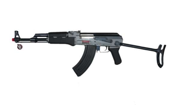 JING GONG FUCILE ELETTRICO AK47 FOLDING BLACK (0507B) - immagine 2