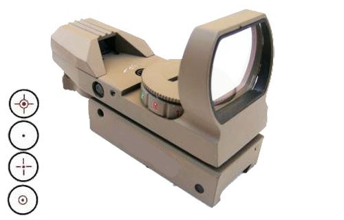 JS-TACTICAL RED DOT HOLOSIGHT TAN (JS-15X35TAN)