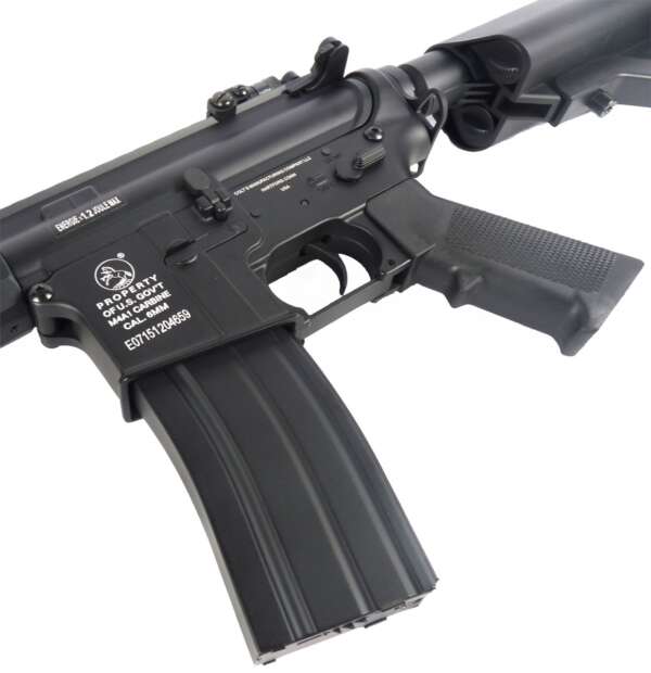 CYBERGUN FUCILE ELETTRICO COLT M4 CQBR KEYMOD SHORT FULL METAL  (180842) - immagine 4
