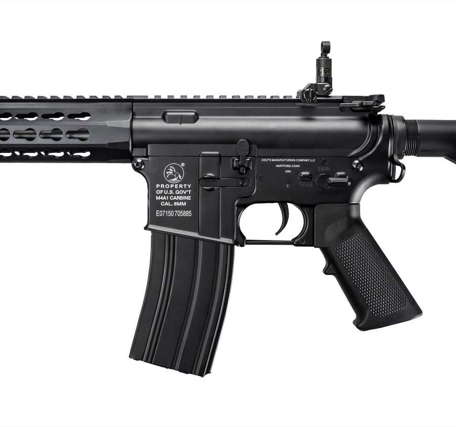 CYBERGUN FUCILE ELETTRICO COLT M4 CQBR KEYMOD SHORT FULL METAL  (180842)