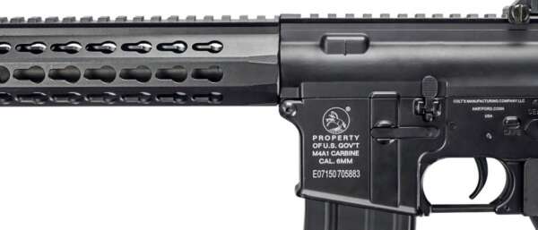 CYBERGUN FUCILE ELETTRICO COLT M4 CQBR KEYMOD SHORT FULL METAL  (180842) - immagine 5