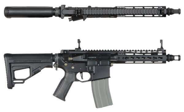 M4  OCTARMS 7" KEYMOD NERO ARES (AR-KM7B)