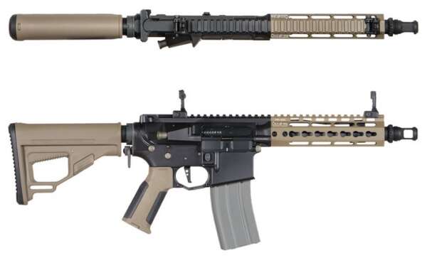 M4 OCTARMS 7" KEYMOD DARK EARTH ARES (AR-KM7T)