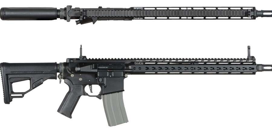 M4 OCTARMS 15" KEYMOD NERO ARES (AR-KM15B)