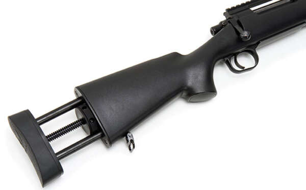 MODIFY M24 SNIPER BOLT-ACTION BLACK CON CALCIO REGOLABILE (MO-M24B) - immagine 5