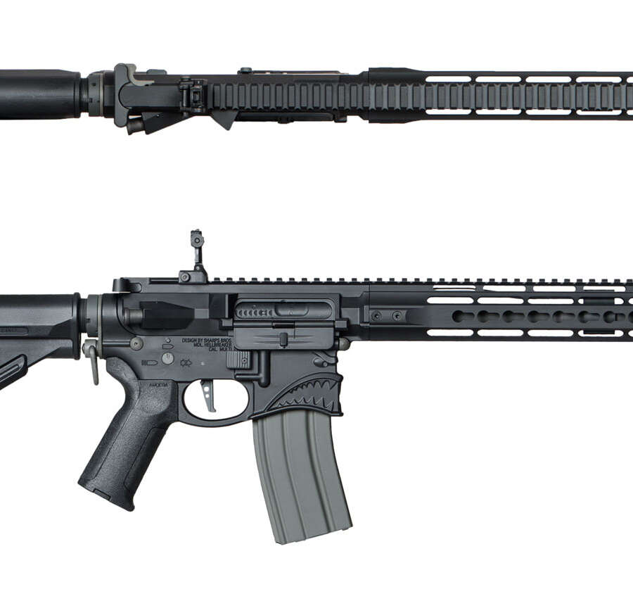 M410" LICENSED SHARPS BROS. HELLBREAKER NERO (AR-SB10B)